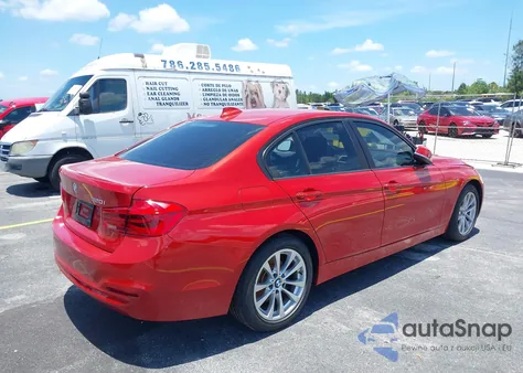 2017 BMW 320I из США, поврежденный, VIN WBA8E1G37HNU16231